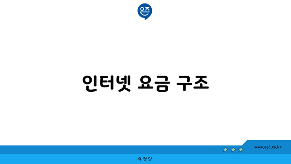 인터넷 요금 구조