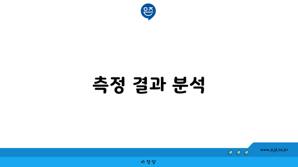 측정 결과 분석