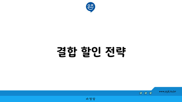 결합 할인 전략